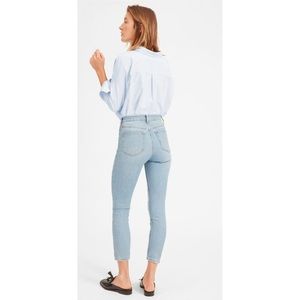 Everlane High Rise Skinny Ankle Jeans